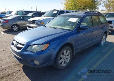 2008 Subaru Outback 2.5I Limited/2.5I Limited L.l. Bean Edition z USA, uszkodzony, nr VIN 4S4BP62C287353272